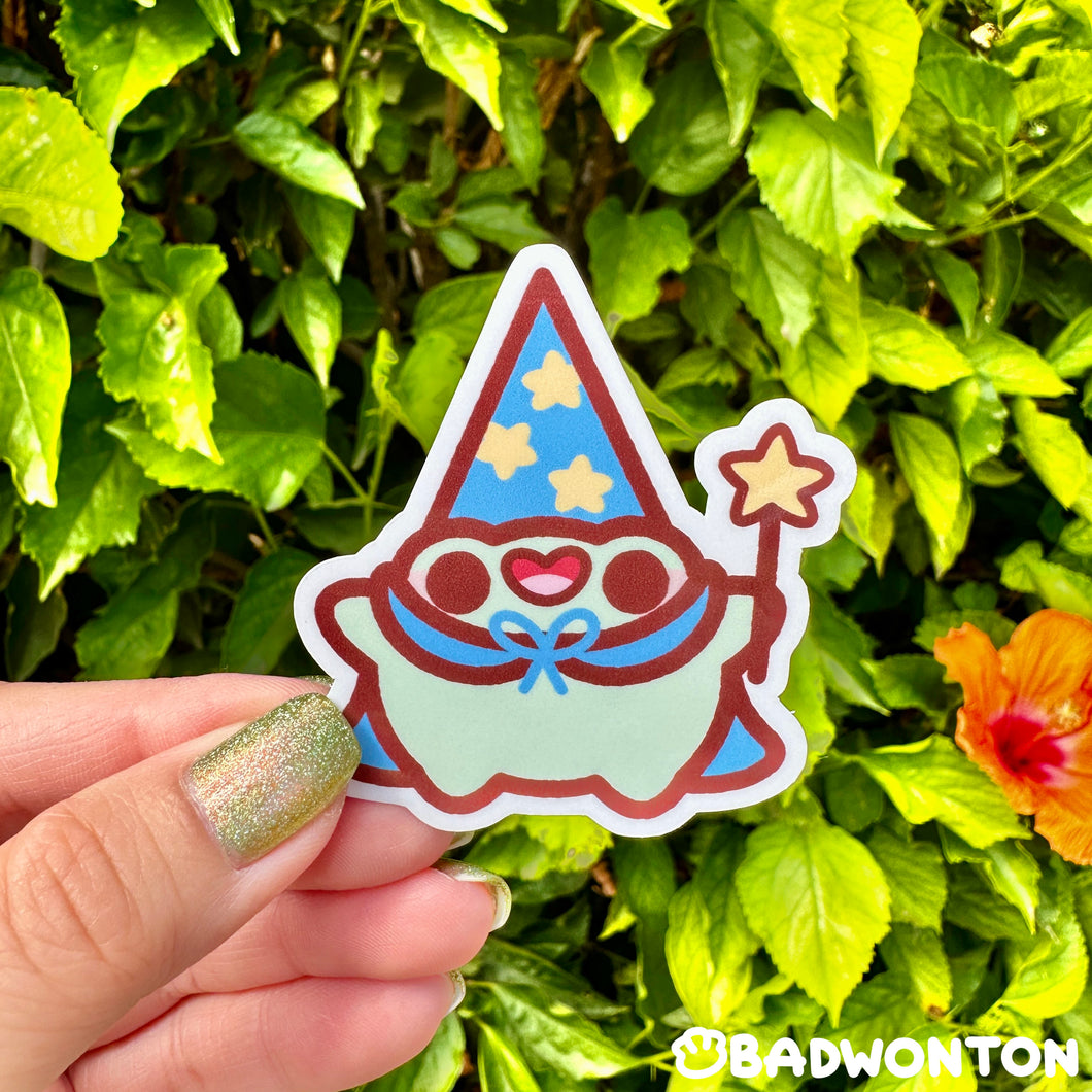 Froggo Wizard Sticker