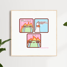 Load image into Gallery viewer, You&#39;re Doing A Fantastic Job Comic Art Print
