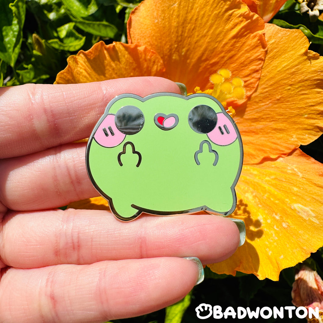 Flippy Froggo Enamel Pin