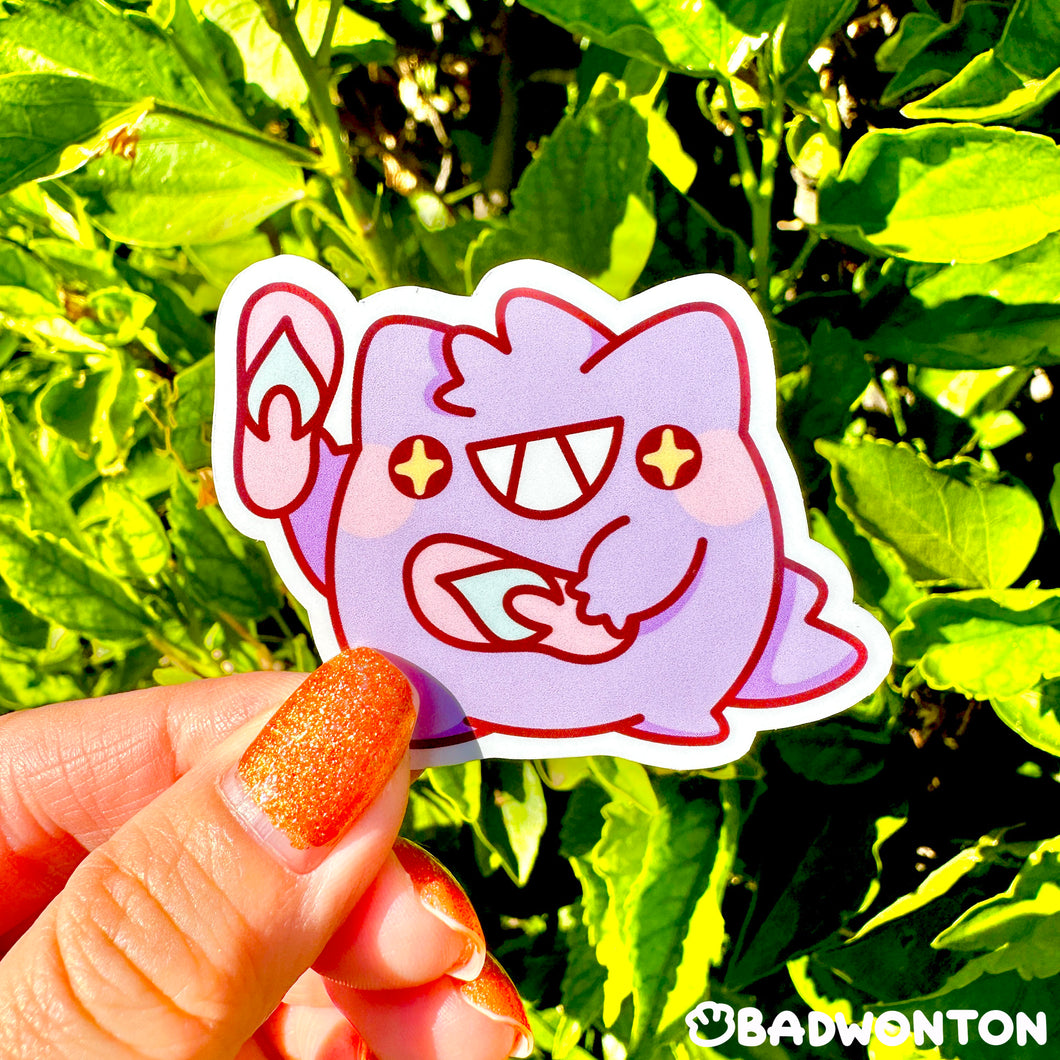 Gengar Chancla Sticker