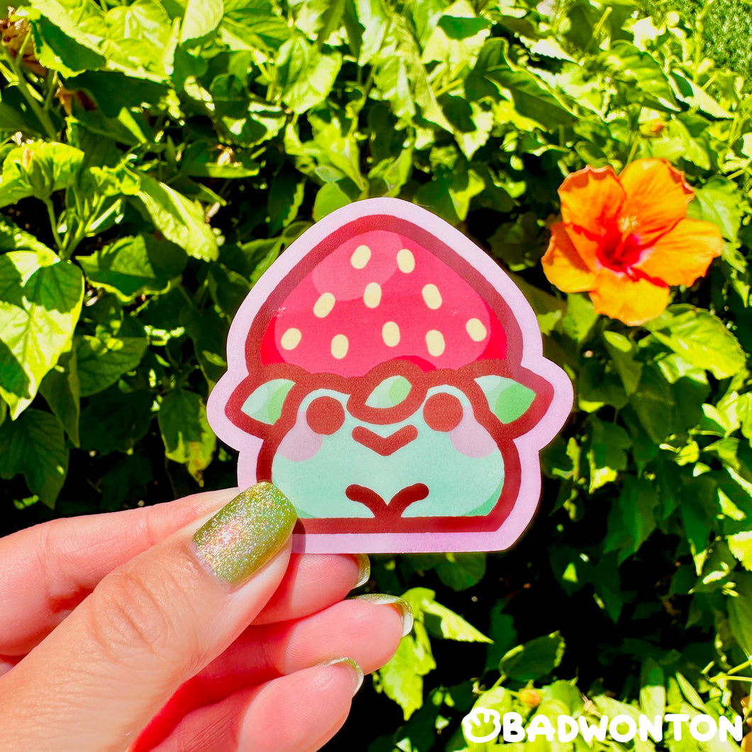 Strawberry Froggo Sticker