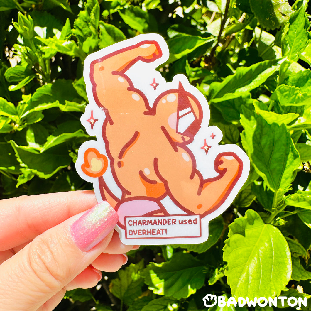 Swole Squad Charmander Sticker