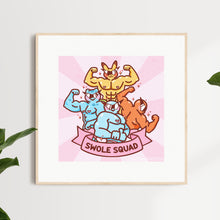 Load image into Gallery viewer, The Swole Squad Art Print
