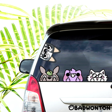 Load image into Gallery viewer, Gengar Car Window Peeker Sticker
