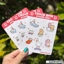 Load image into Gallery viewer, Crocs BFFs Sticker Sheet
