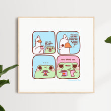 Load image into Gallery viewer, TikTok Comic Art Print
