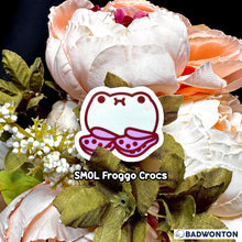 Load image into Gallery viewer, Froggo &amp; Goose Crocs BFFS Stickers
