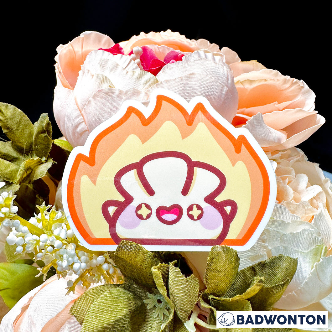 Badwonton Burn Emoji Sticker